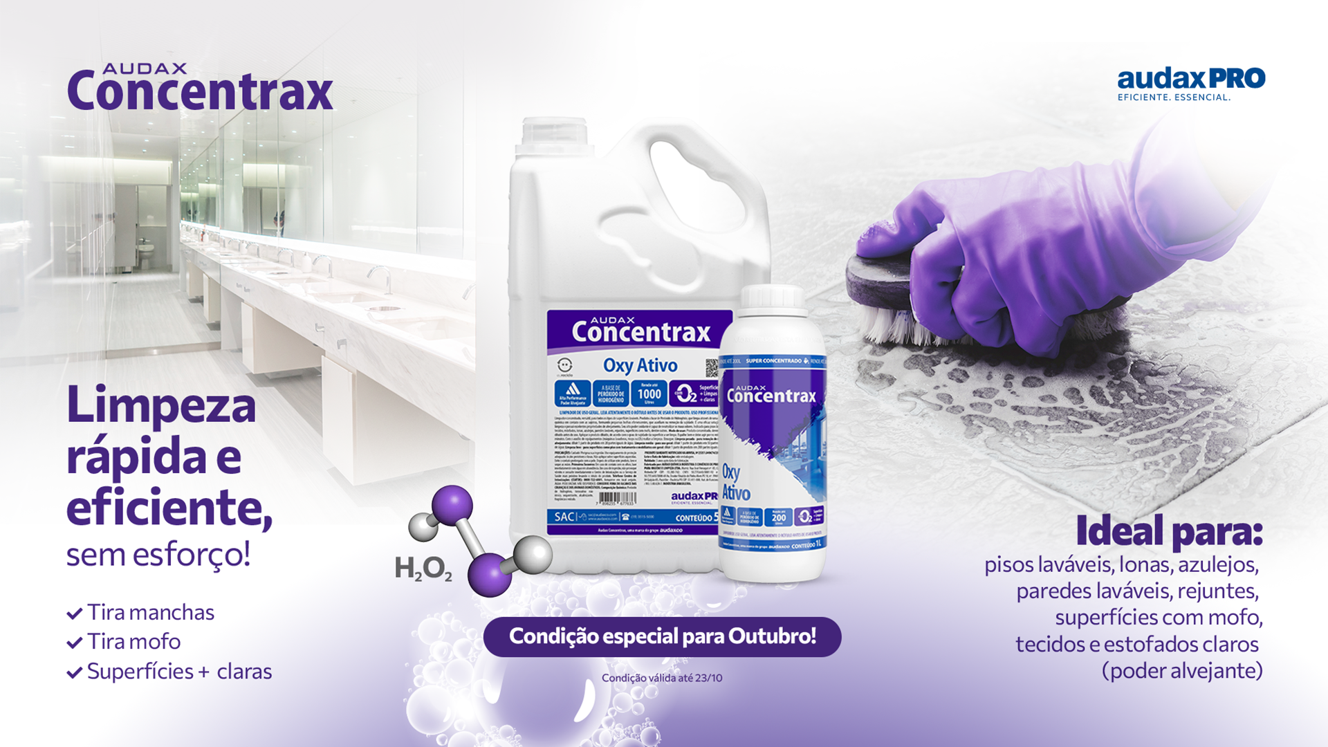 Produto Audax Oxy Ativo